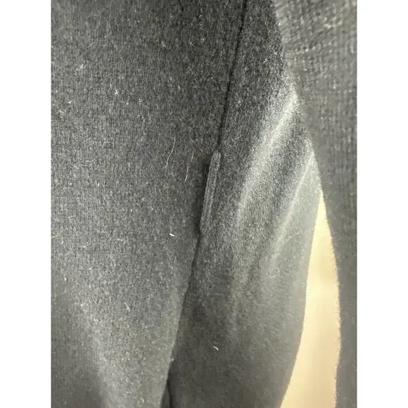 MM LaFleur O'Keeffe Sweater Cardigan Wool Silk Cashmere Duster XL *MISSING BELT* - Picture 15 of 16